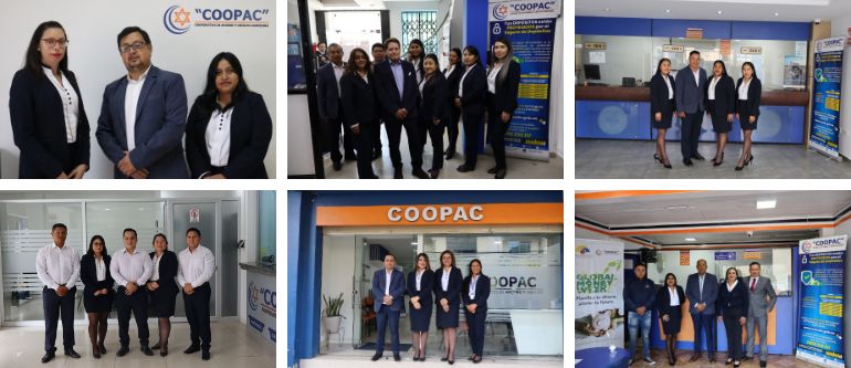 Equipos de las agencias COOPAC