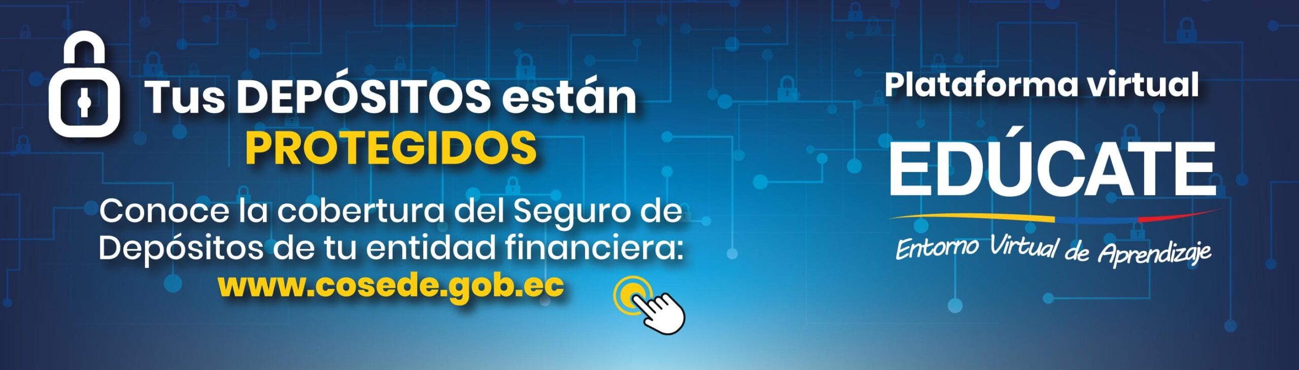 Información sobre el Seguro de Depósitos. Consulta condiciones y cobertura en COSEDE.